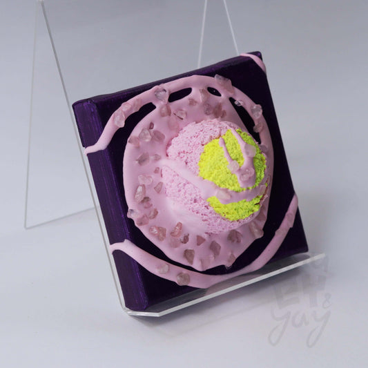 1 Kugel Eis Joghurt Zitrone 10×10×5
