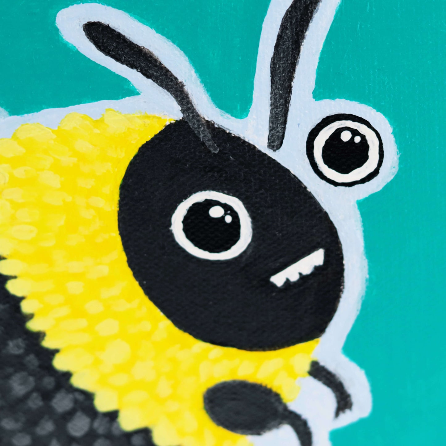 3D Leinwand - Bumblebee