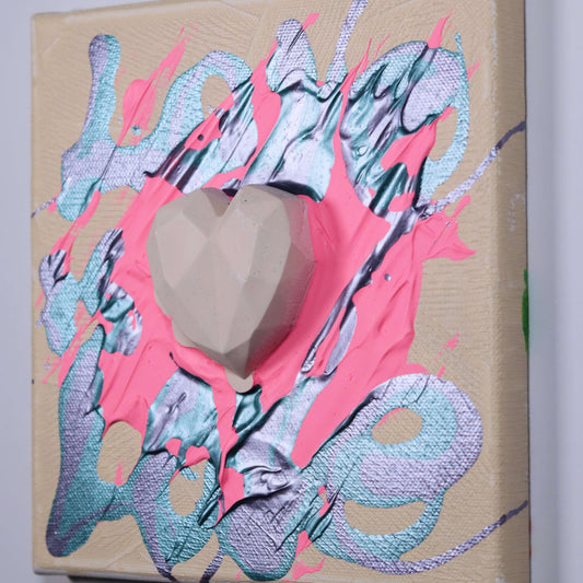 3D Art - Heart Love is love