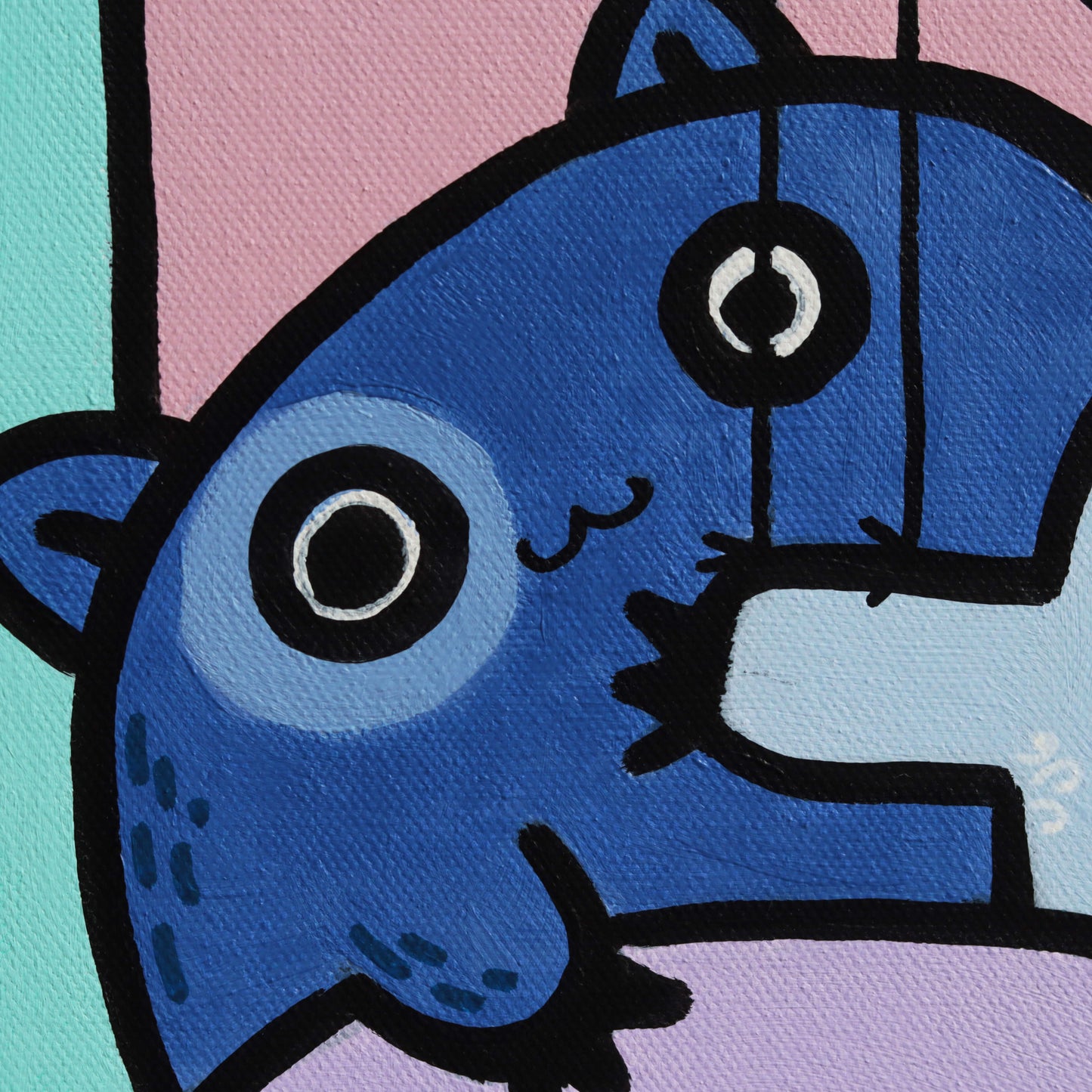 3D Leinwand - Meine Monsterchen