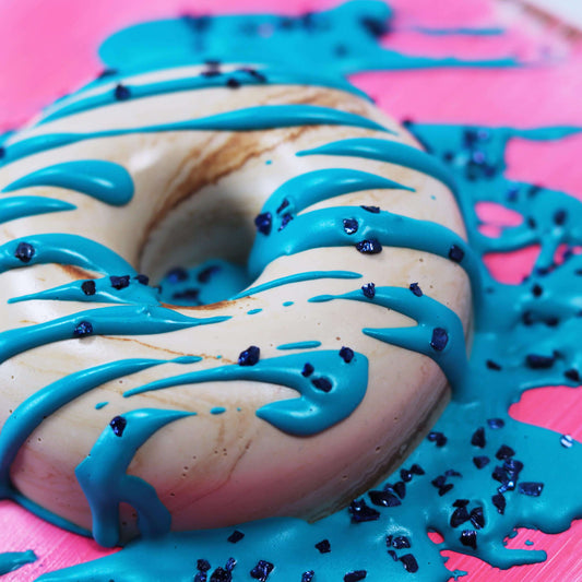 15×15×6 DonART pink schlumpf Massivholz