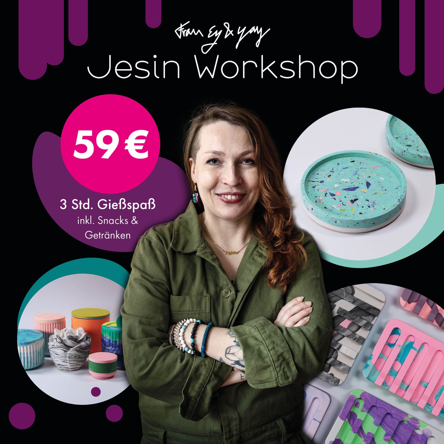 Jesin Workshop mit Frau Ey and Yay