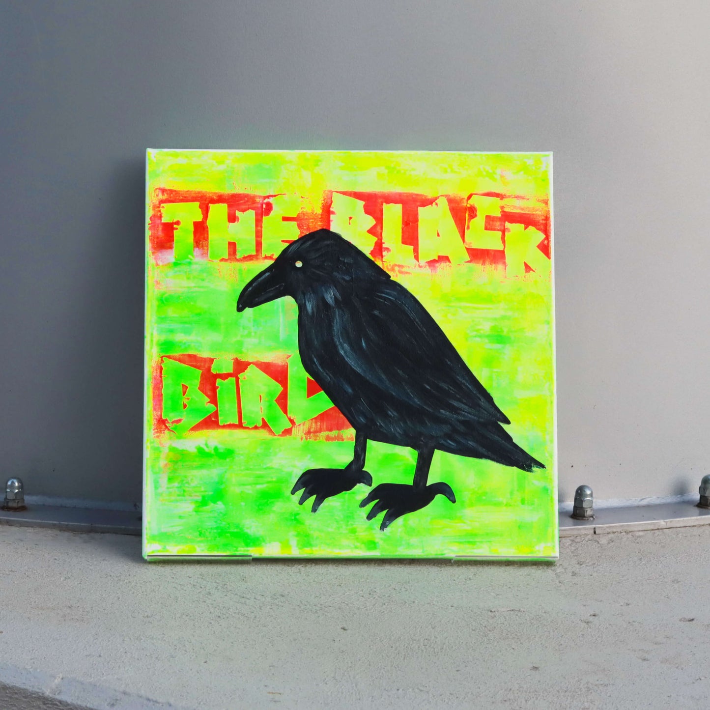 40×40 cm - The Black Bird