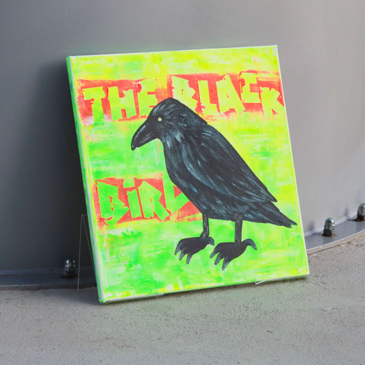 40×40 cm - The Black Bird