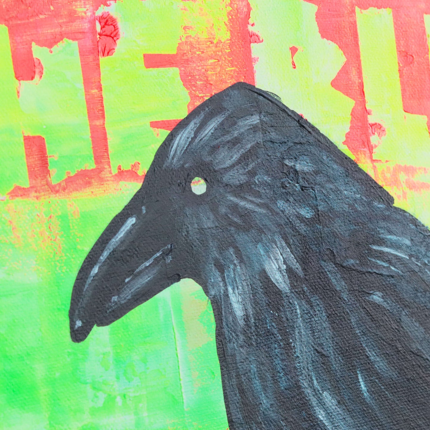 40×40 cm - The Black Bird