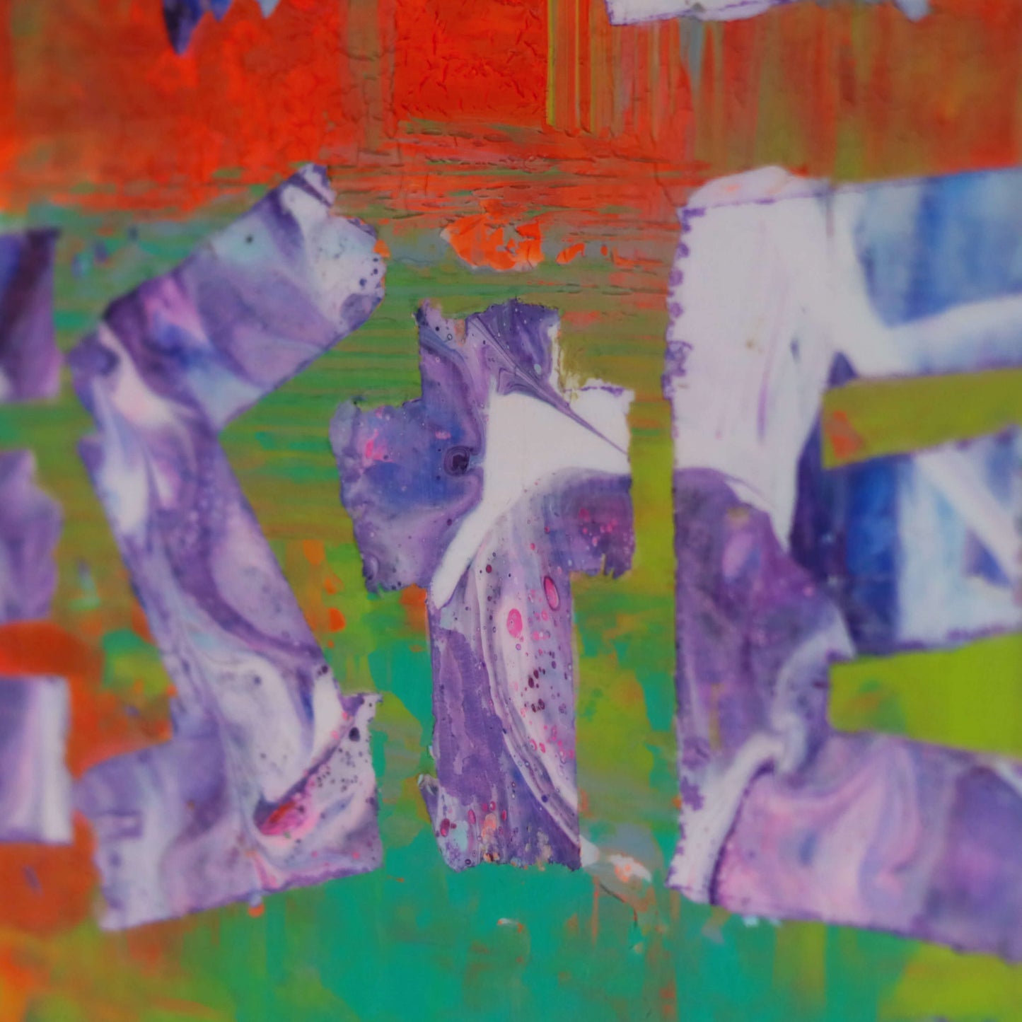 50×70 cm - Das ist Kunst mindestens in 1000 Jahren