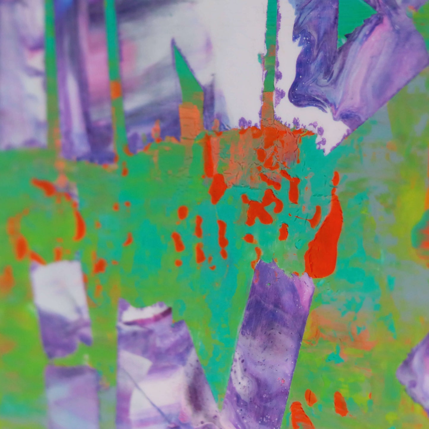 50×70 cm - Das ist Kunst mindestens in 1000 Jahren