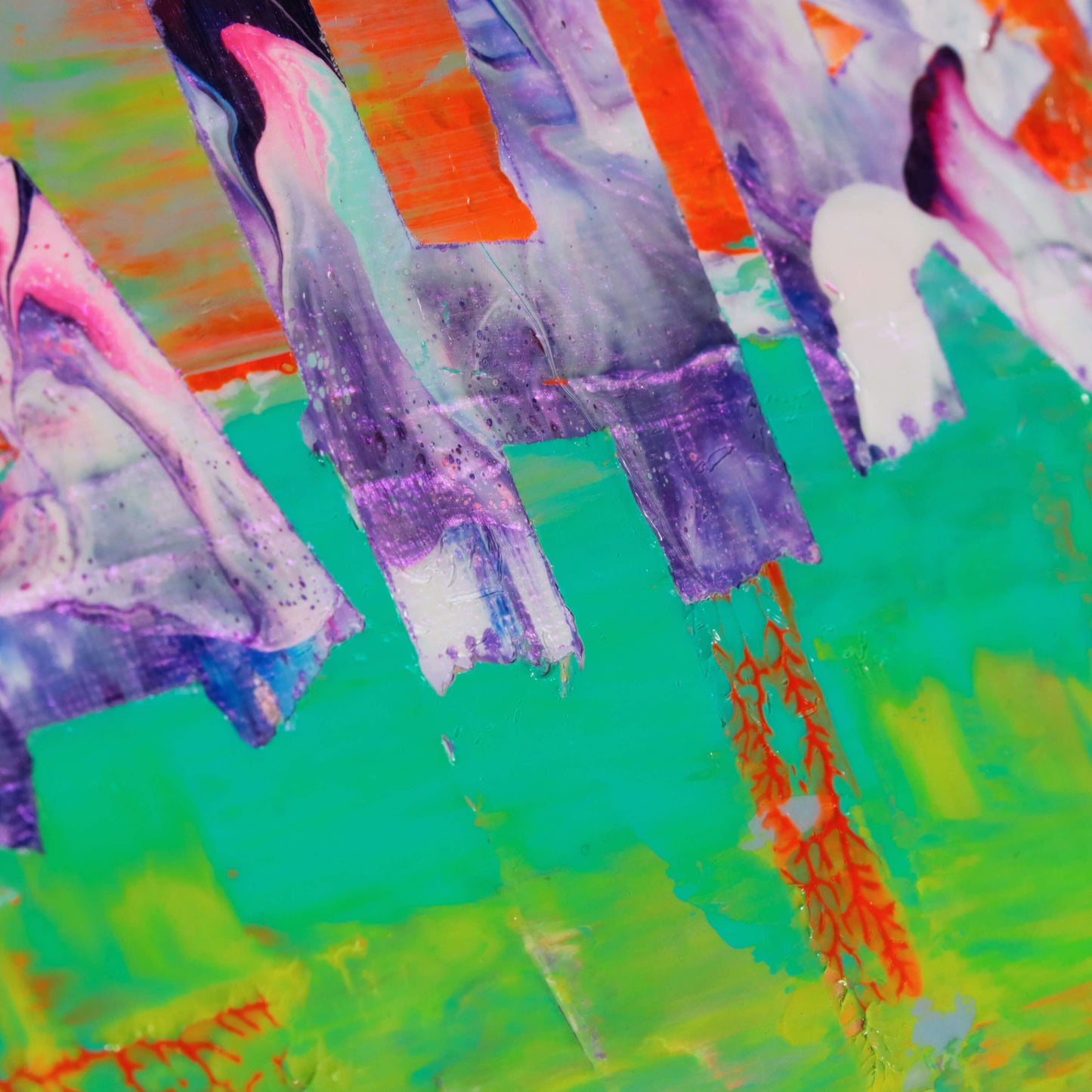 50×70 cm - Das ist Kunst mindestens in 1000 Jahren