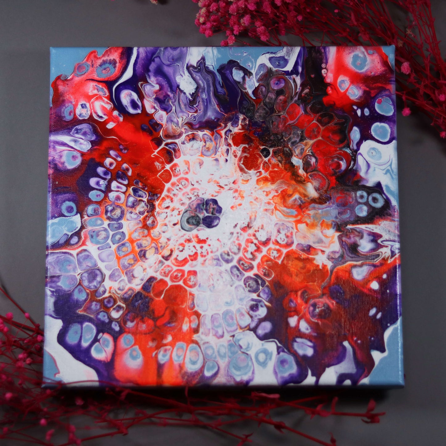 30×30 cm - Dripping
