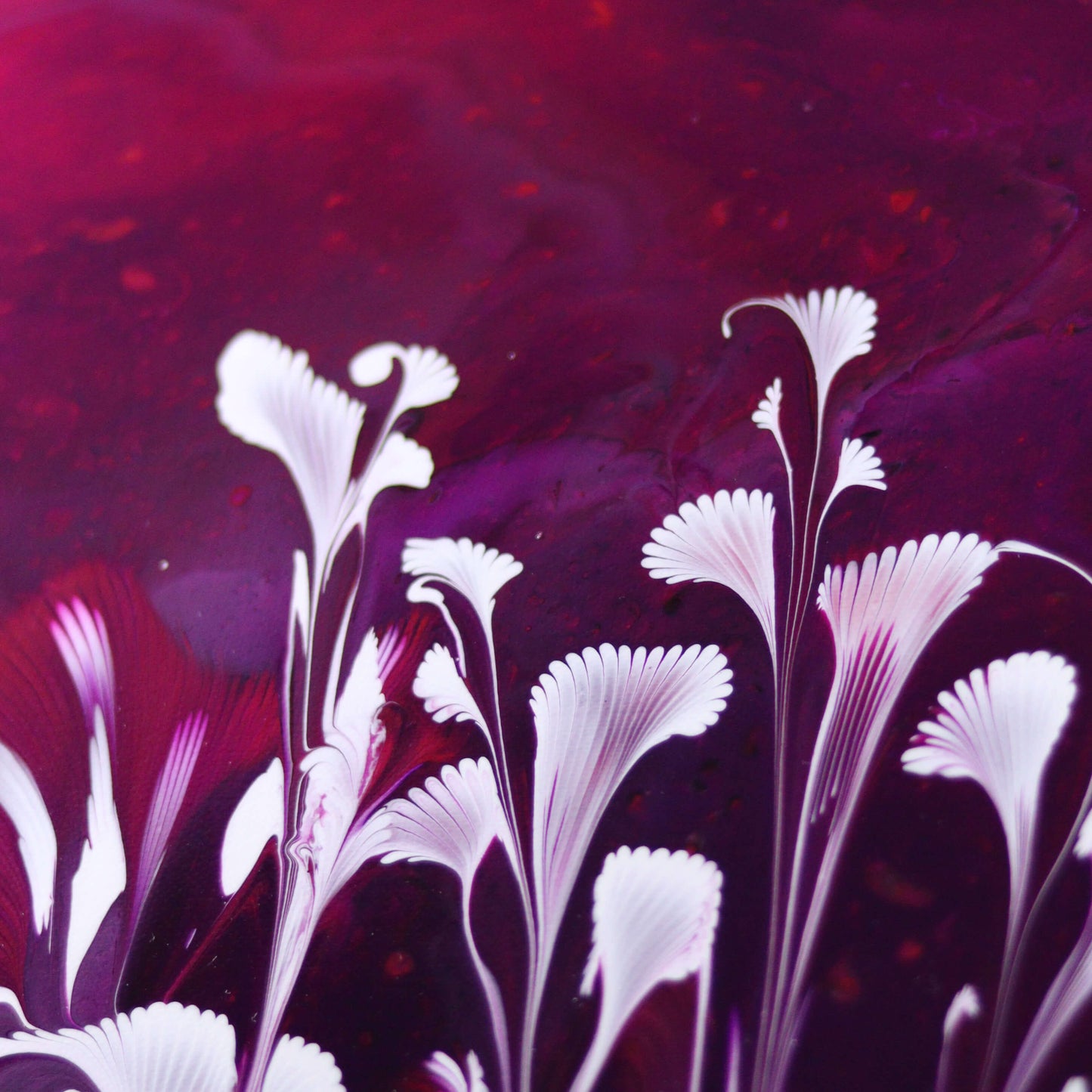 40×40 cm - Fire flowers