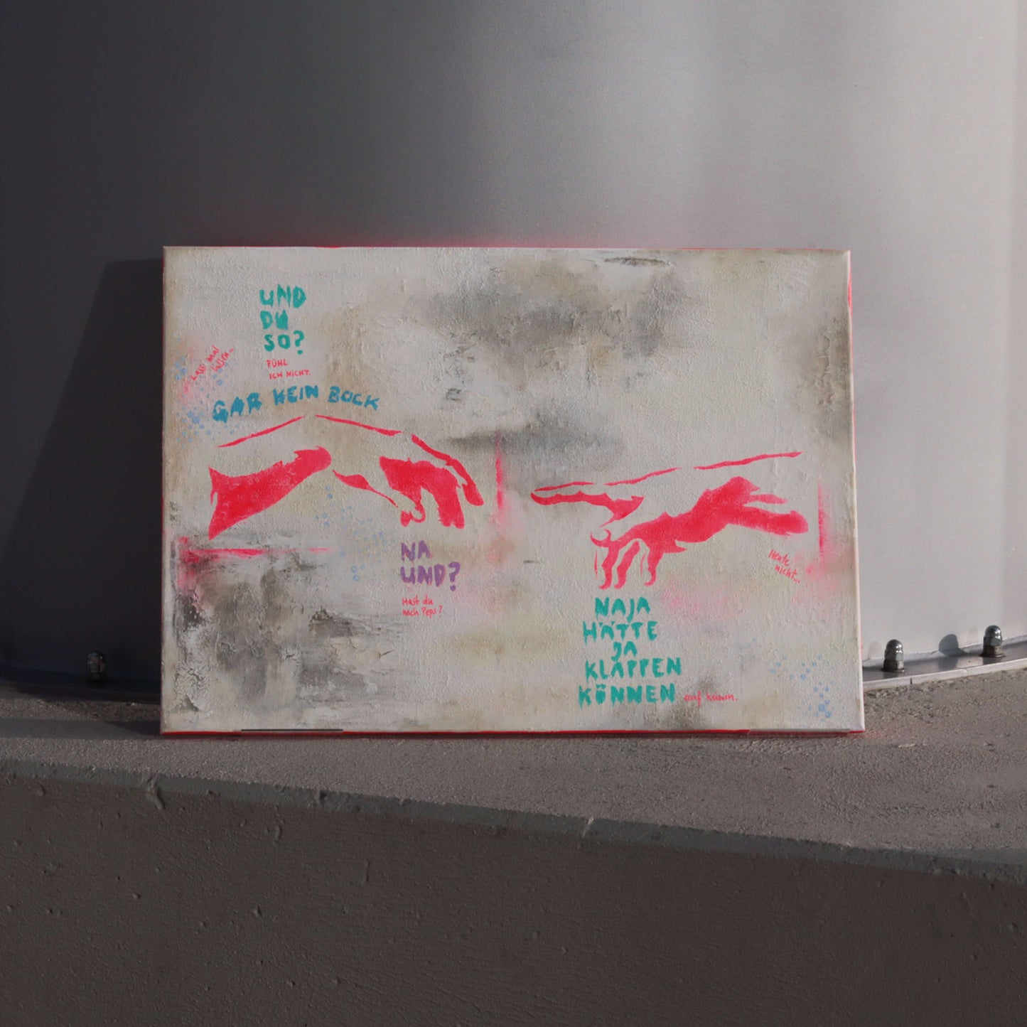 50×70 cm - Gar kein Bock