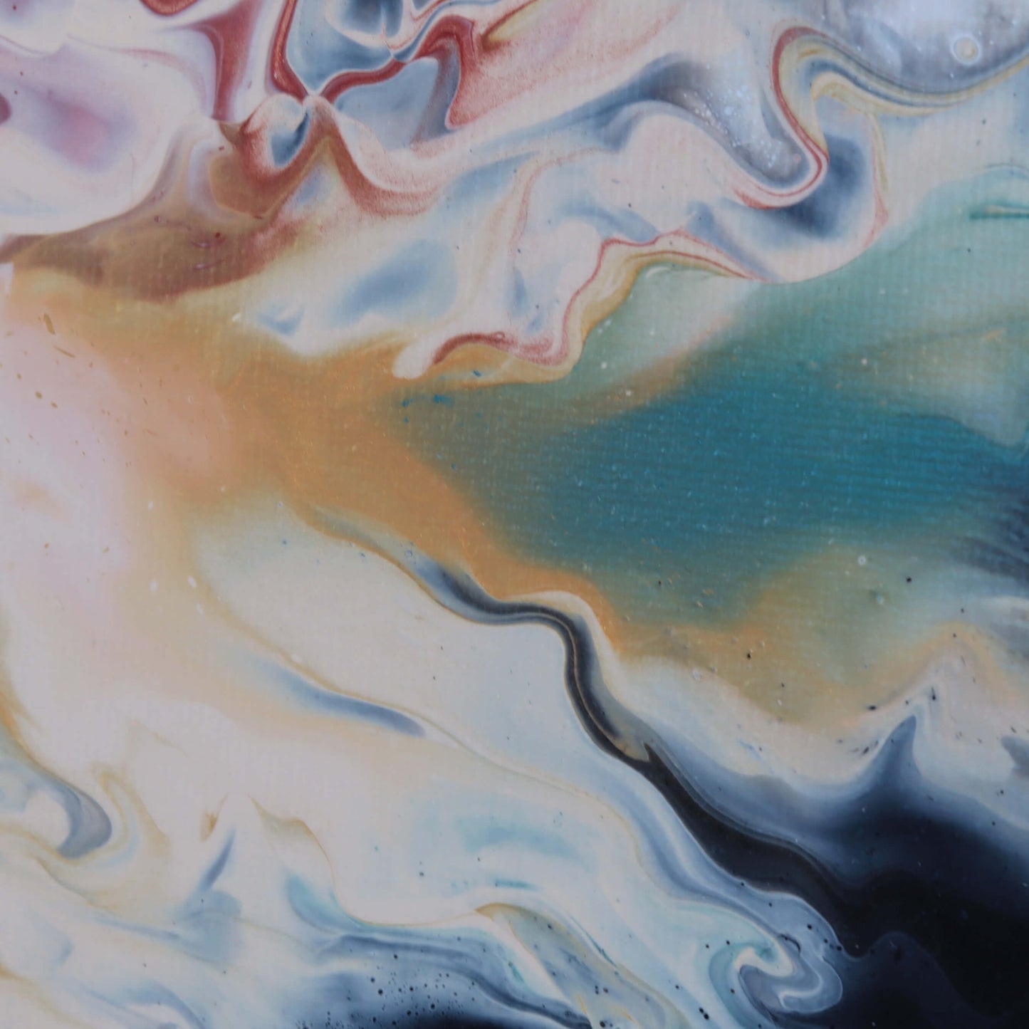 50×70 cm - Himmel und Hölle