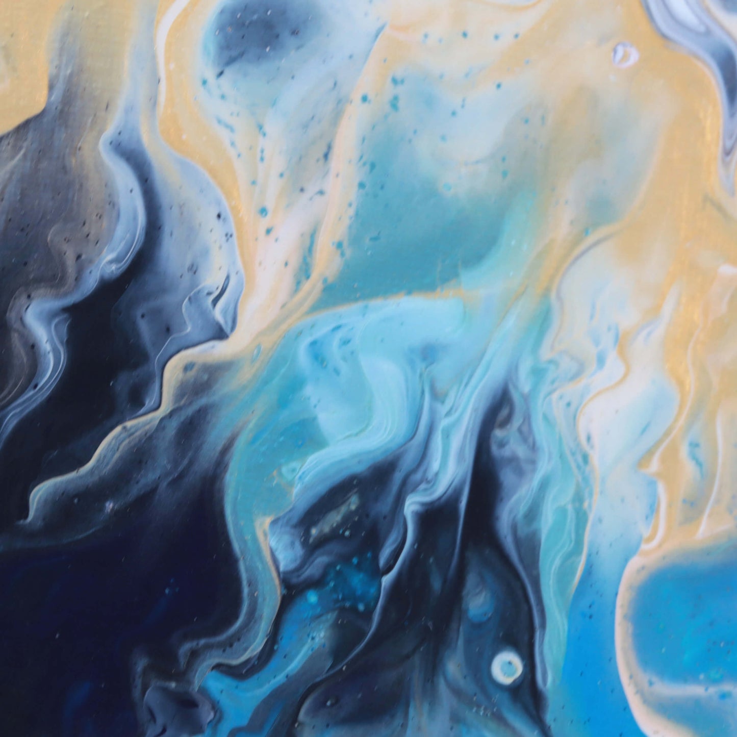 50×70 cm - Himmel und Hölle