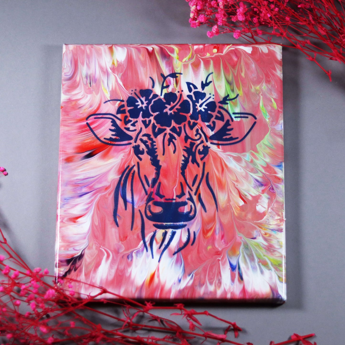 30×25 cm - Holy cow