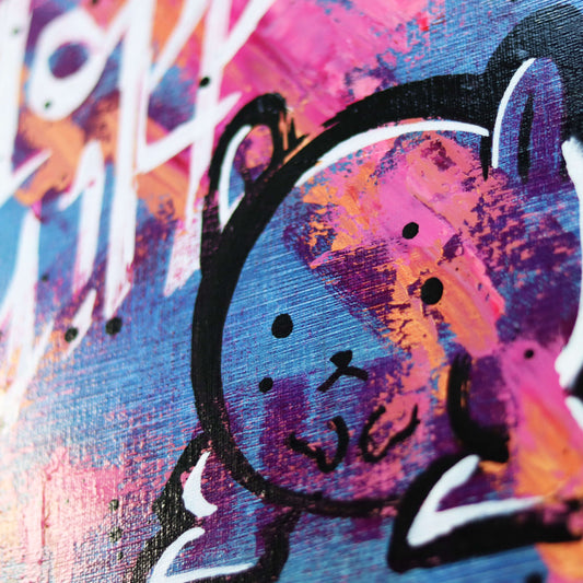 40×40 cm - Hopp Hip Rabbit