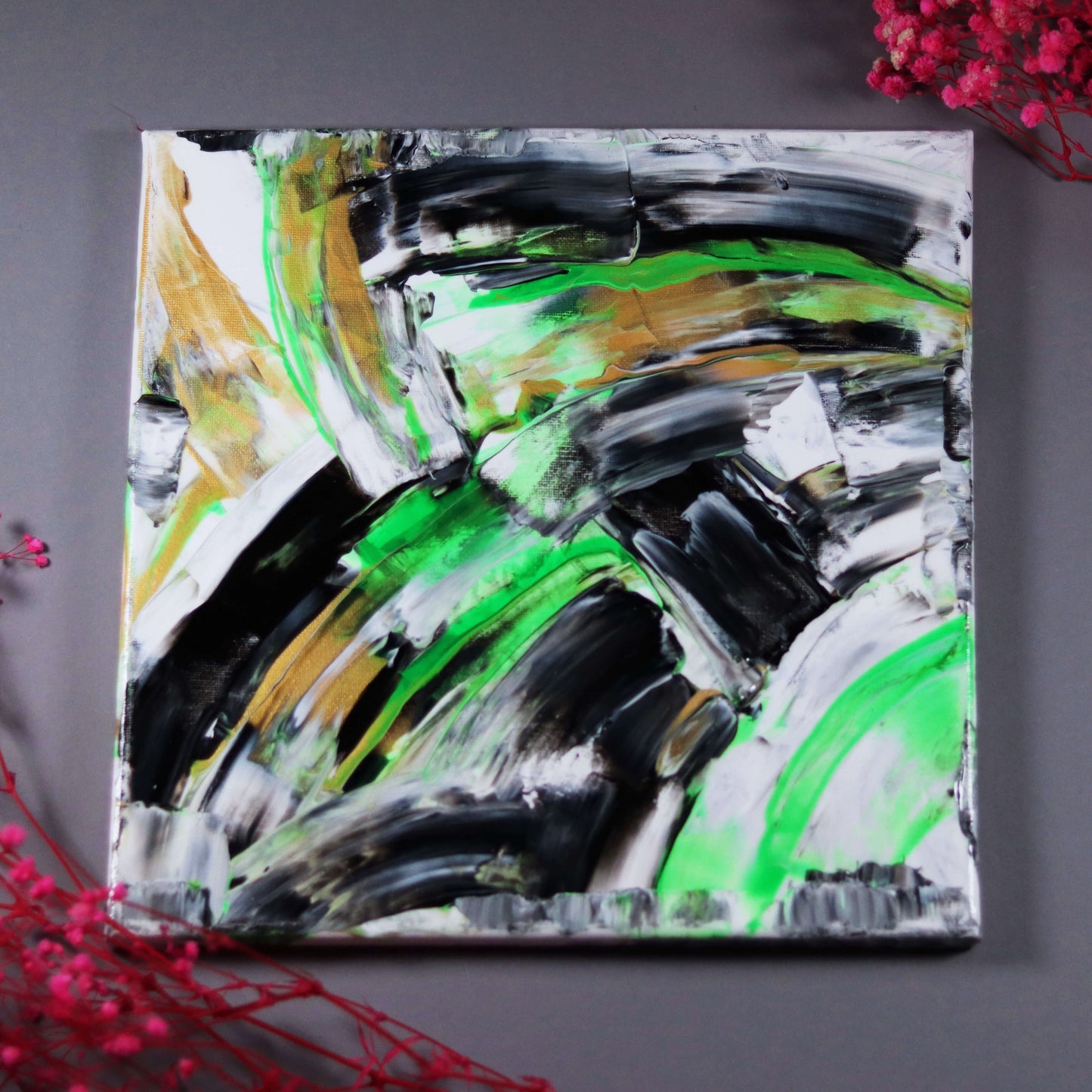 30×30 cm - Joker Green gold