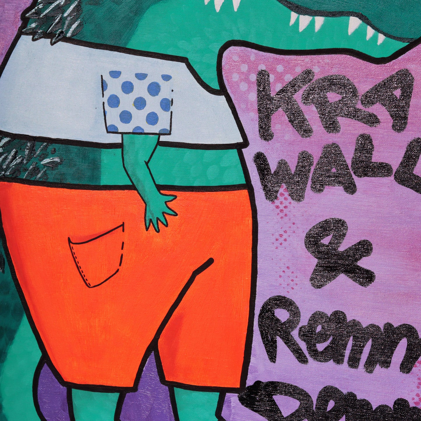 50×70 cm - Kroko