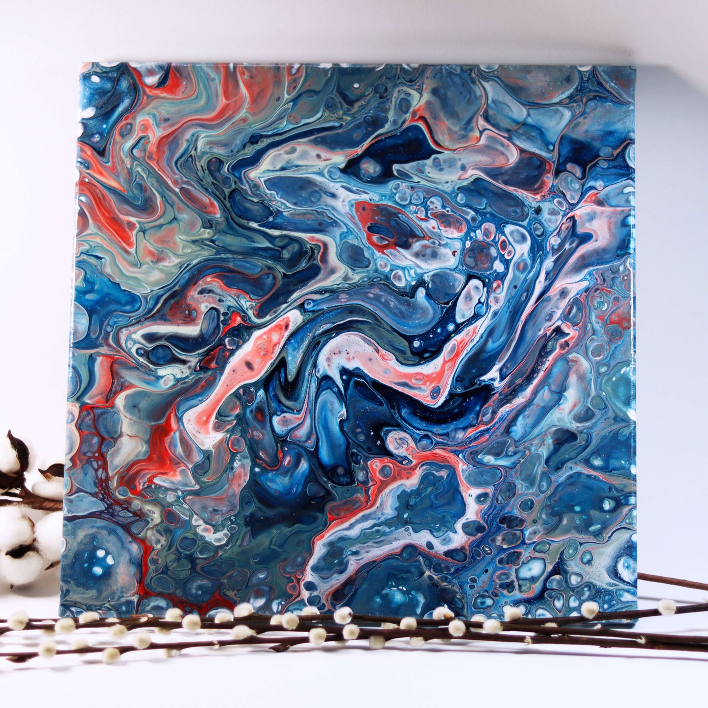 40×40 cm - Liquid marble