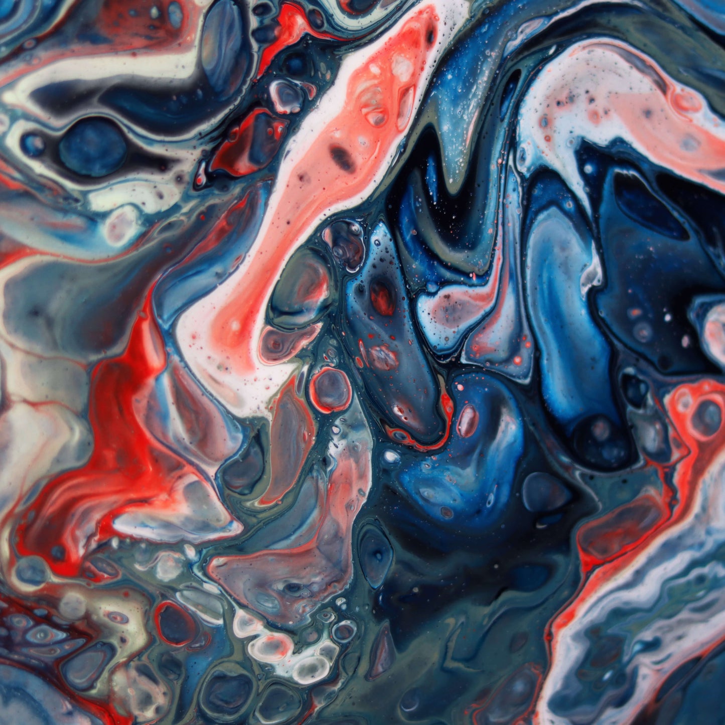 40×40 cm - Liquid marble