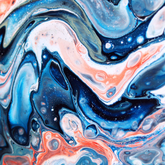40×40 cm - Liquid marble