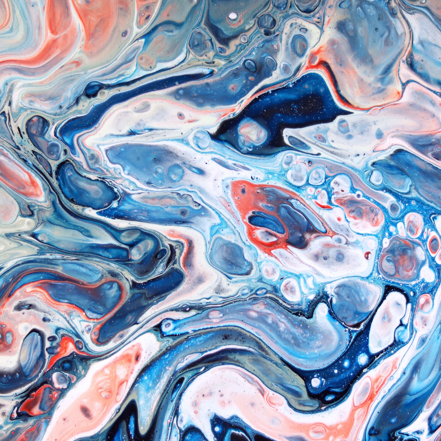 40×40 cm - Liquid marble
