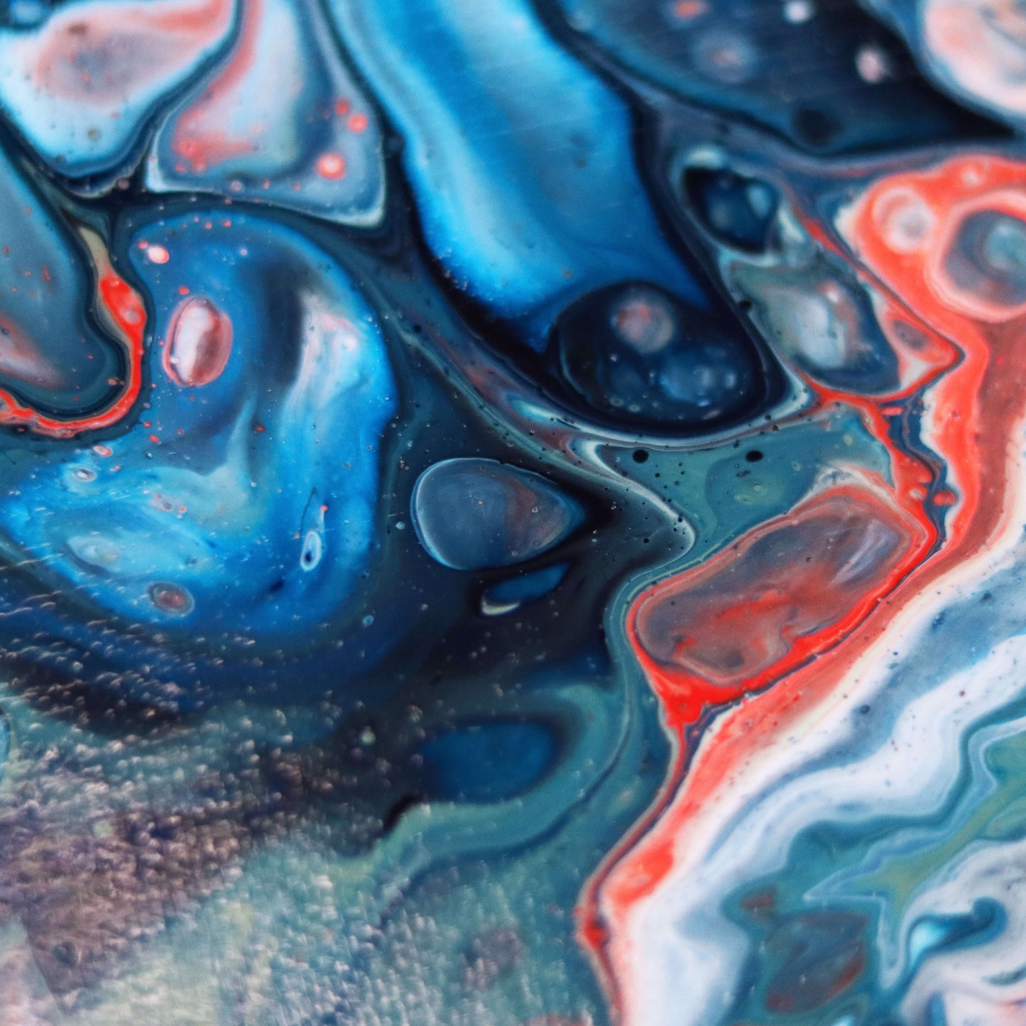 40×40 cm - Liquid marble