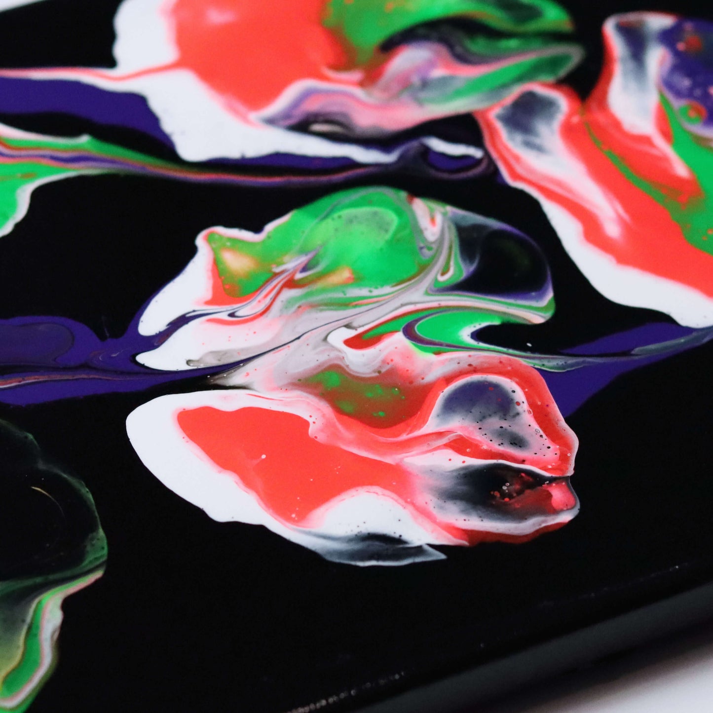 60×20 cm - Neon flower's
