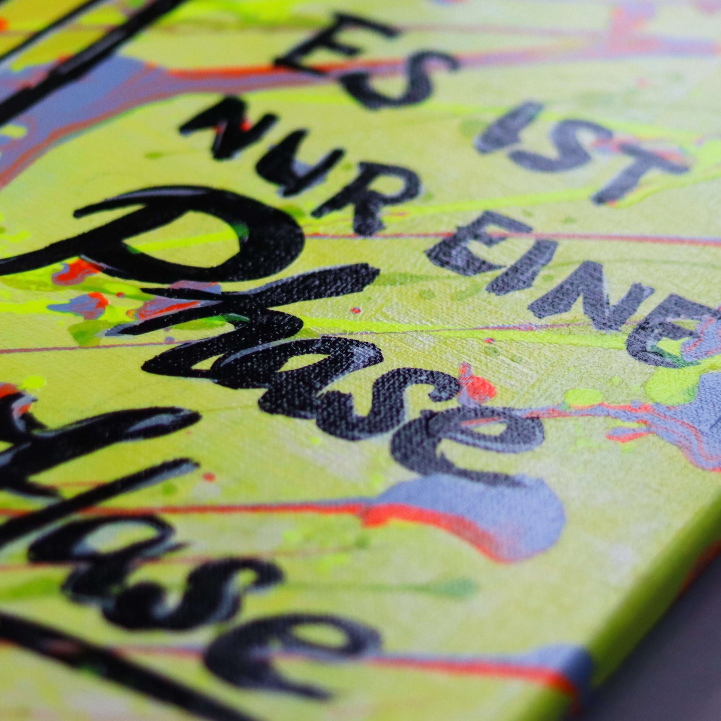 40×40 cm - Es ist nur eine Phase Hase