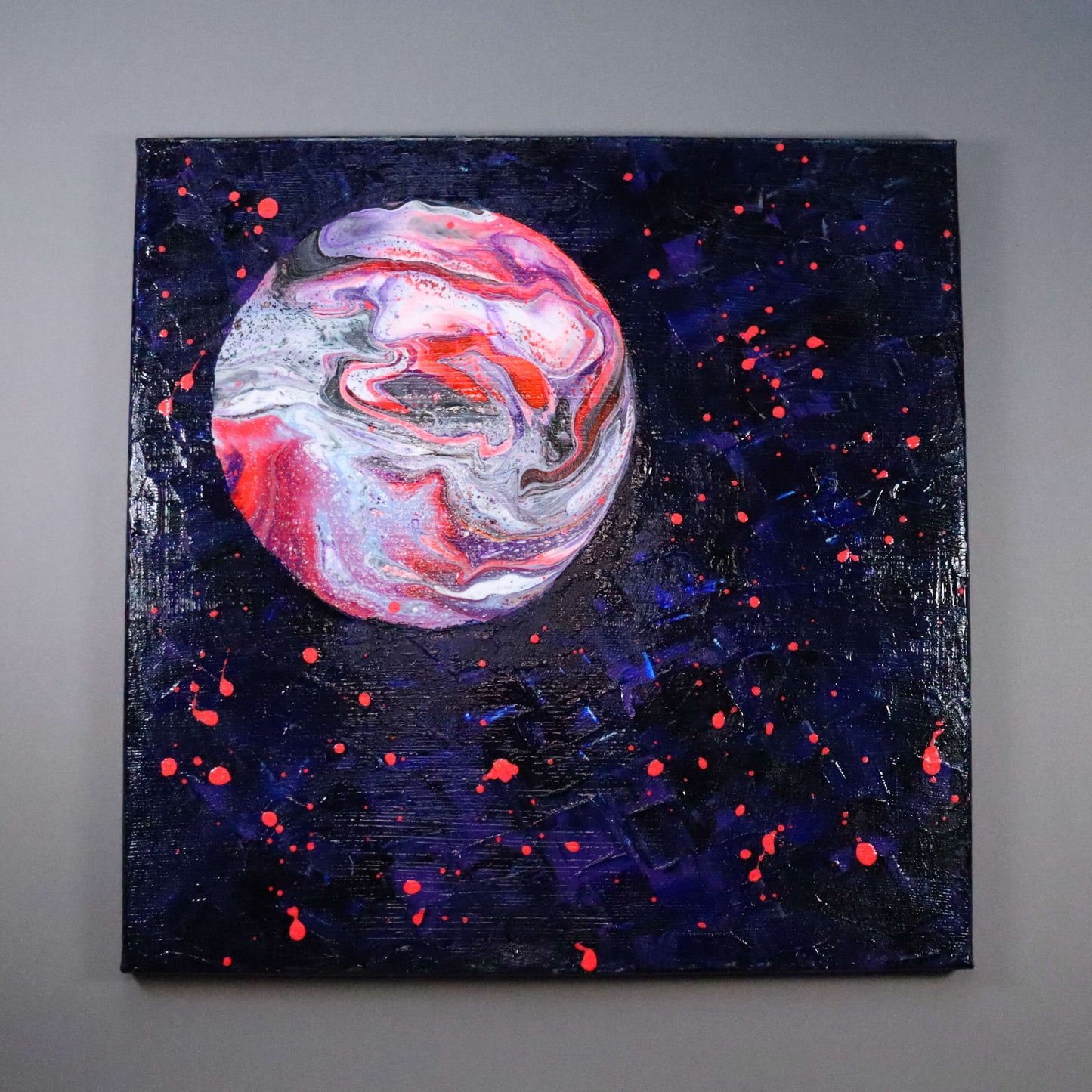40×40 cm - Planet Neon