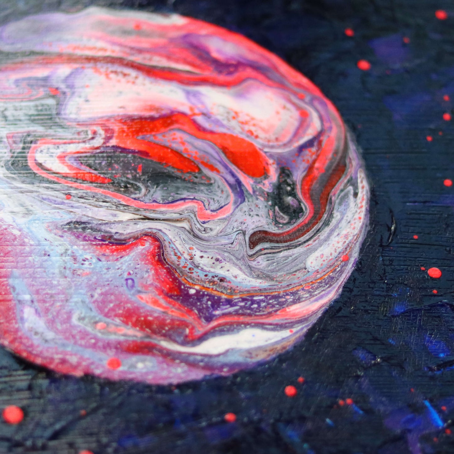 40×40 cm - Planet Neon