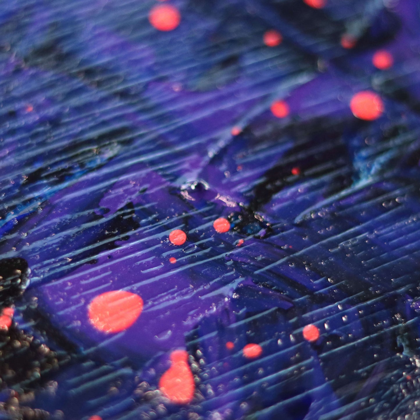 40×40 cm - Planet Neon