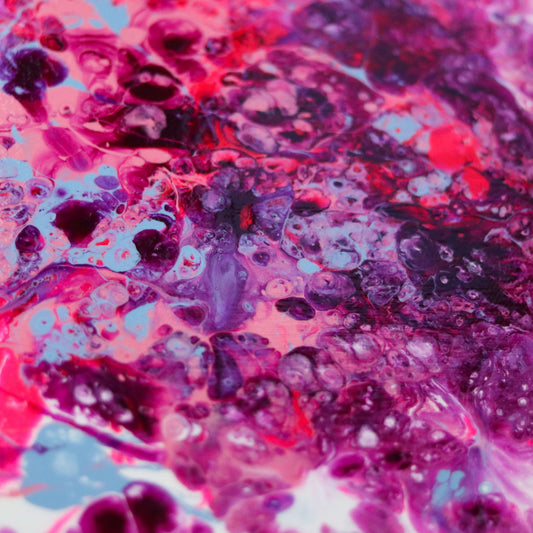 40×40 cm - Purple Chaos