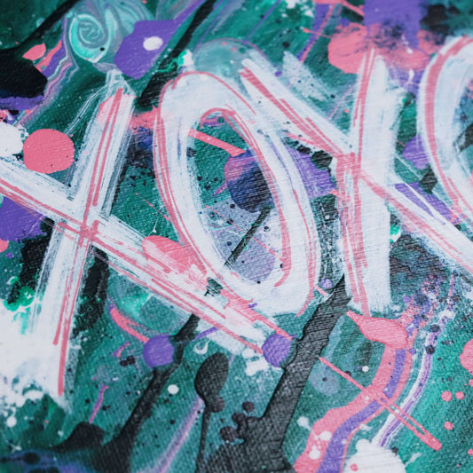 20×20 cm - XOXO Green rose