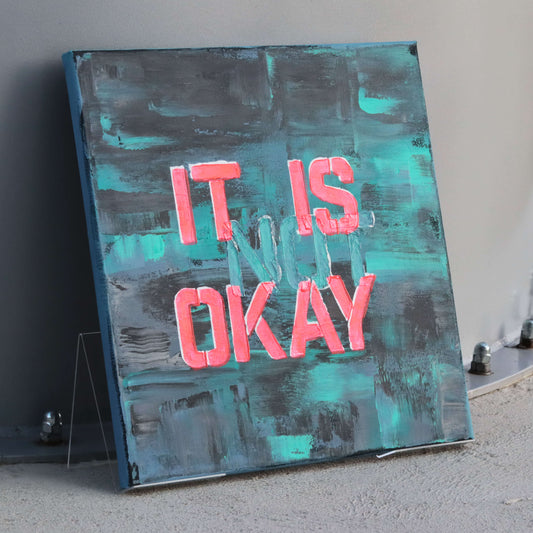 40×40 cm - It is (not) okey