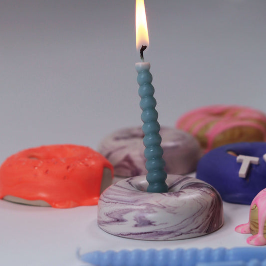 Mini-Donut-Kerzenhalter