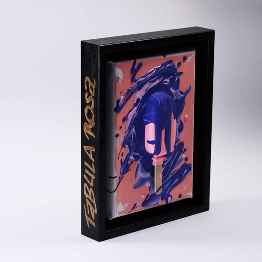 "Tabula Rosa" im Schattenfugenrahmen