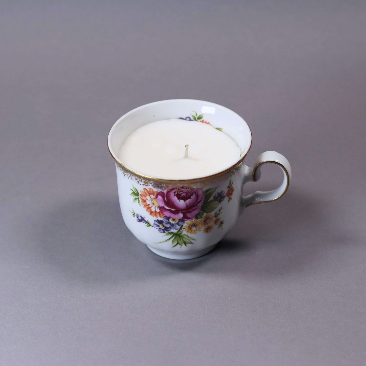 Porzellan-Kaffee-Tassen-Kerze