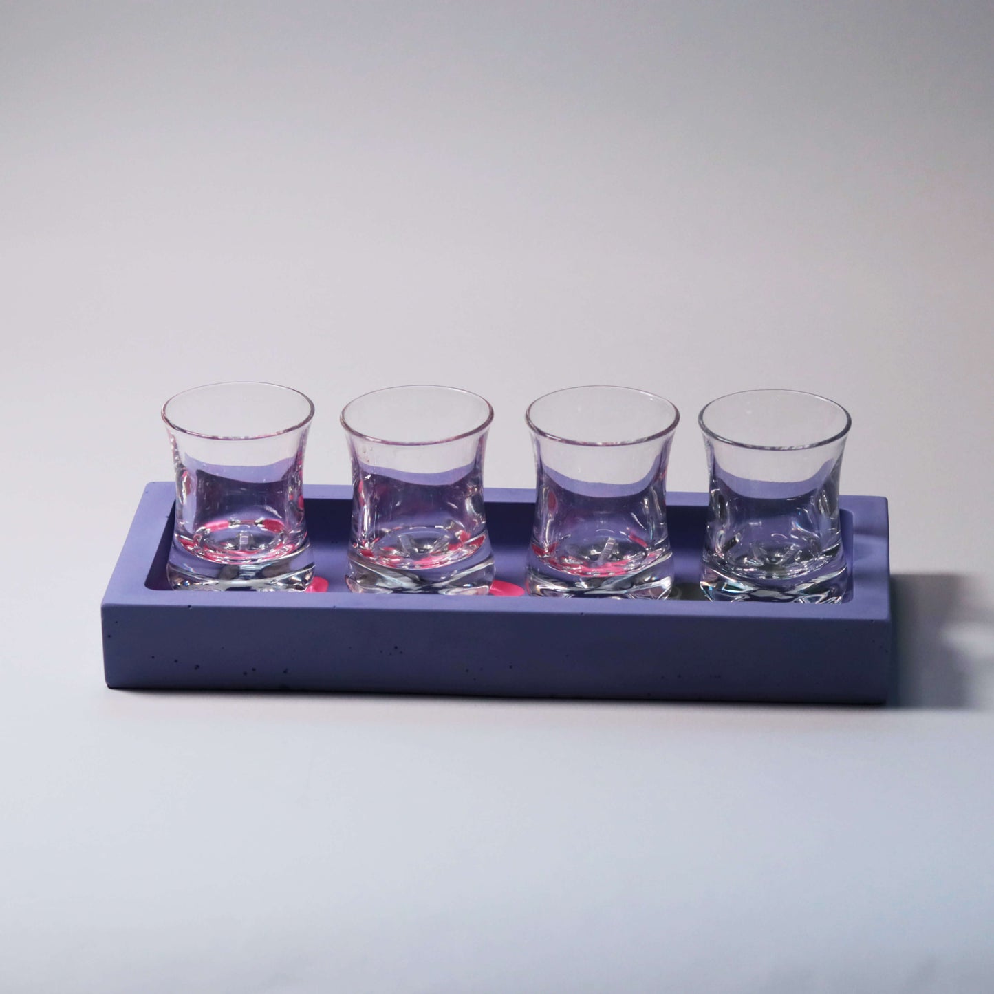 Tablett rechteckig massiv