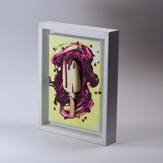 "Vanilla Spice" im Schattenfugenrahmen