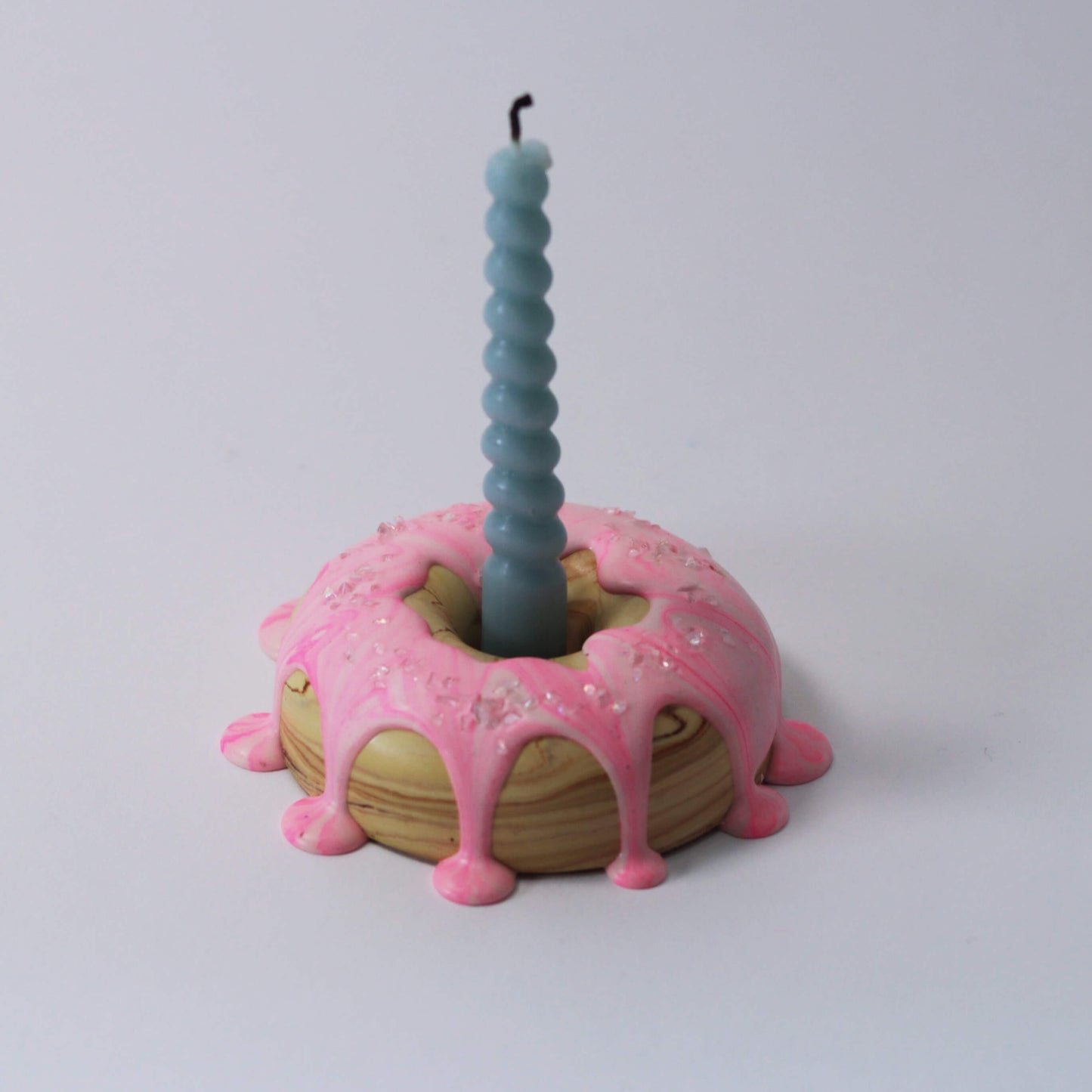 Mini-Donut-Kerzenhalter