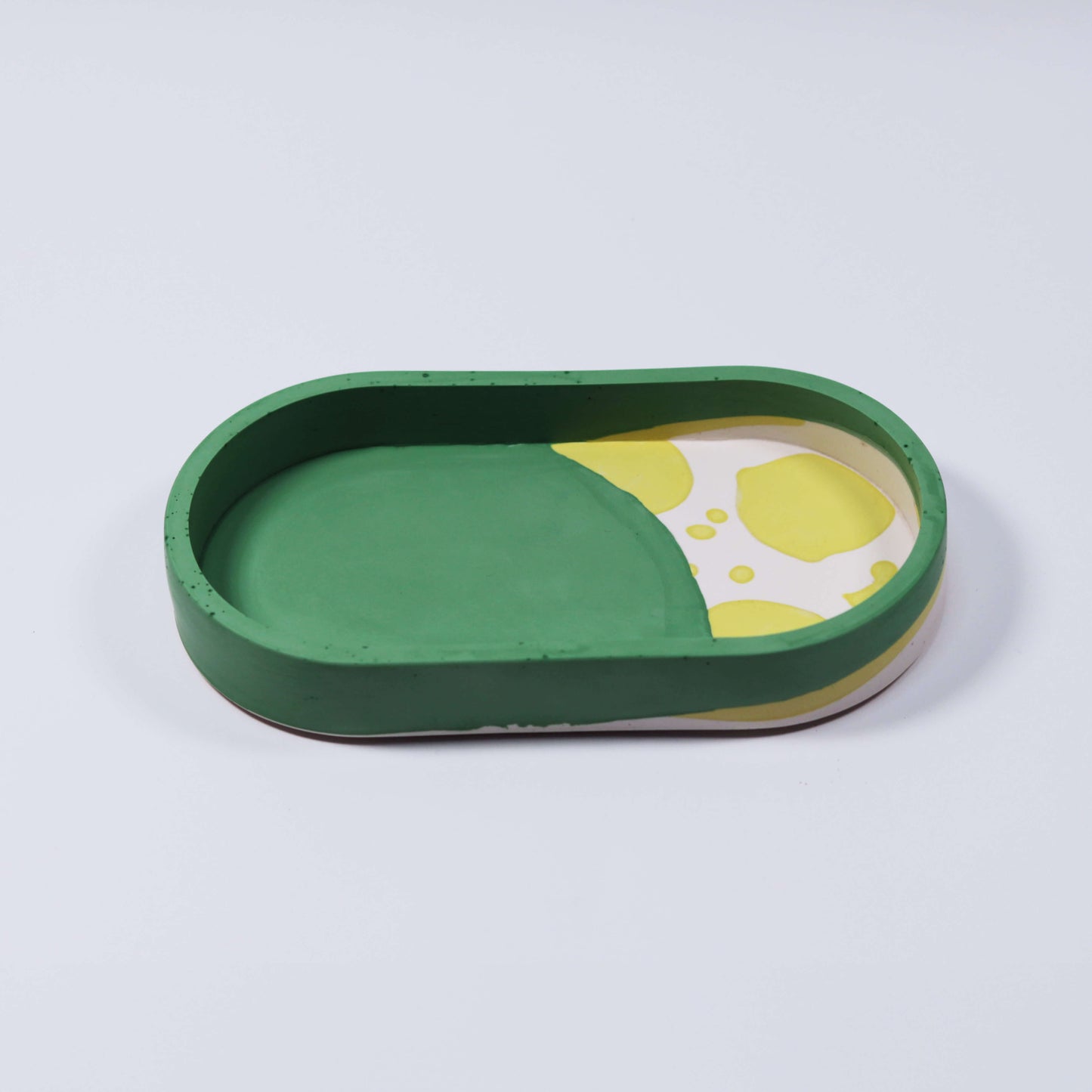 Tablett Oval groß