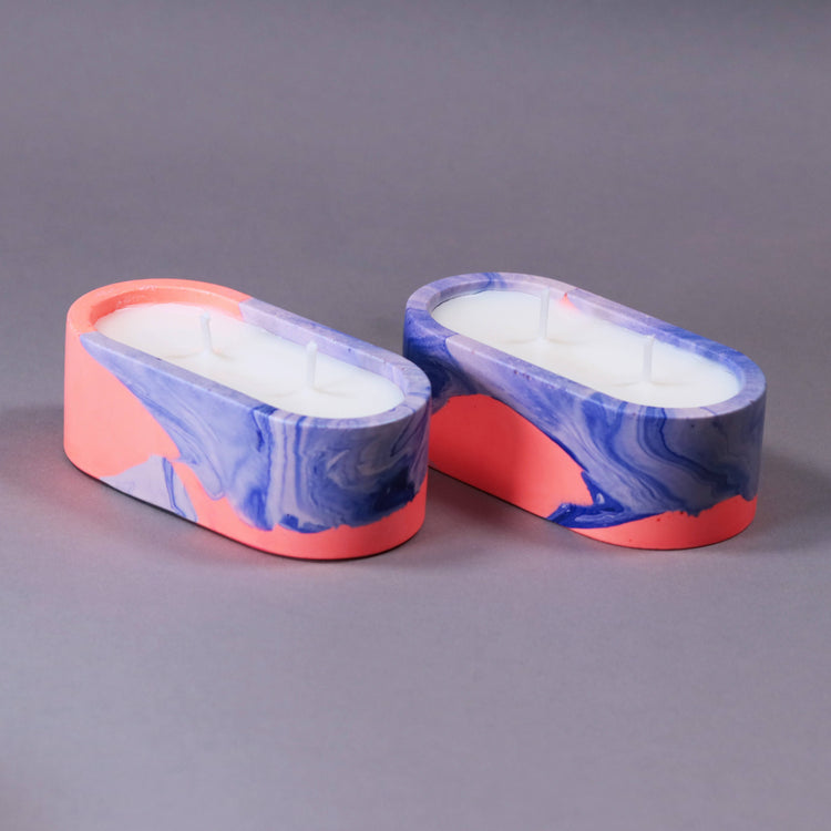 Design Dekor mit Kerzen