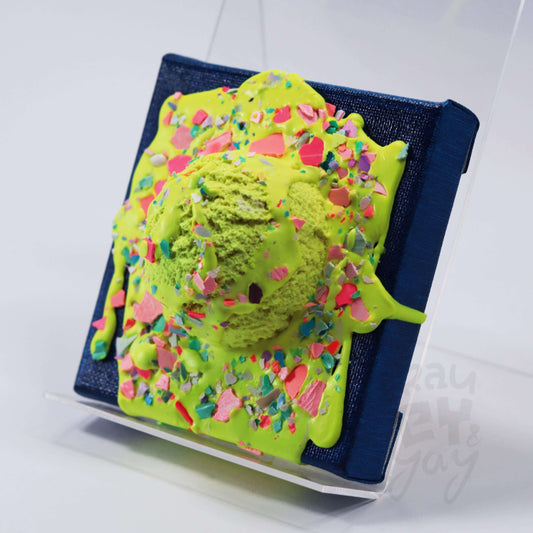 1 Kugel Eis Zitrone 10×10×5