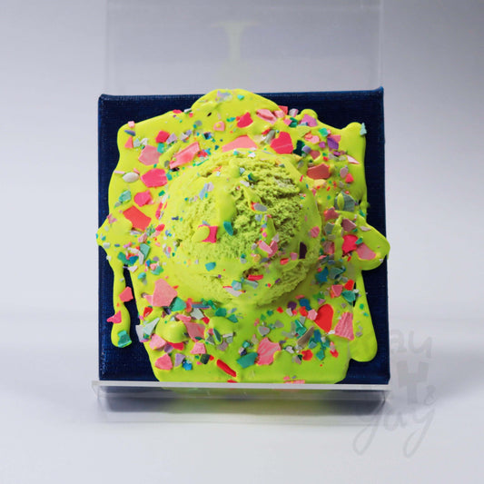 1 Kugel Eis Zitrone 10×10×5