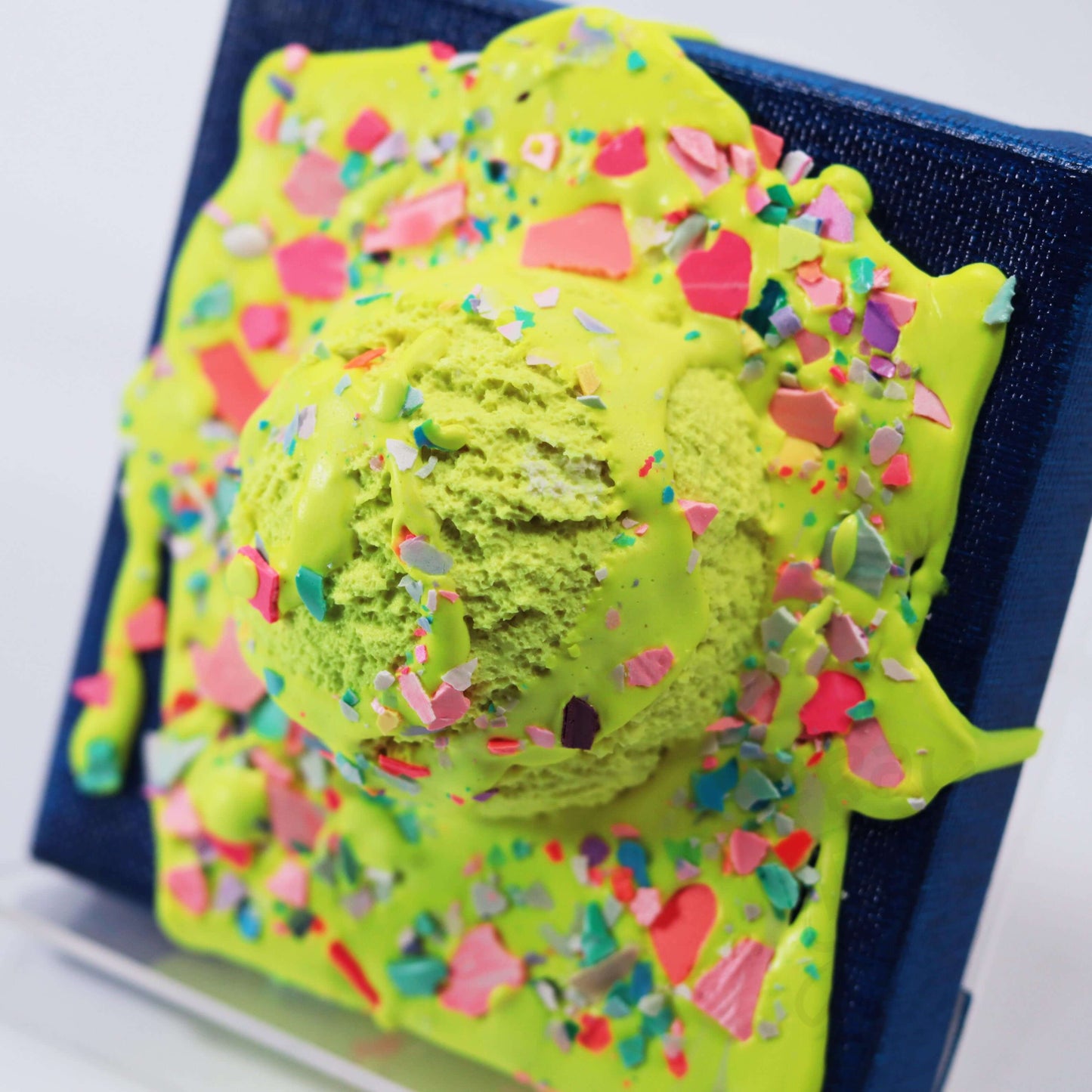 1 Kugel Eis Zitrone 10×10×5