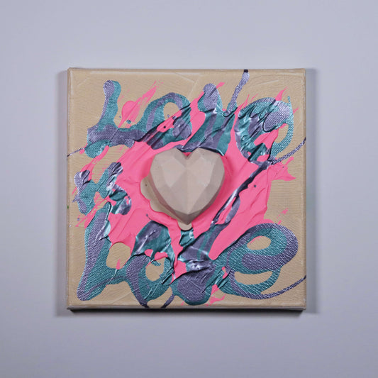 3D Art - Heart Love is love