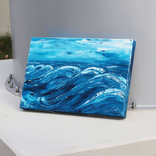3D Leinwand - Meer Leben