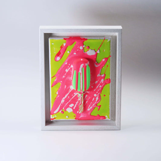 "Apple of Eden" im Schattenfugenrahmen