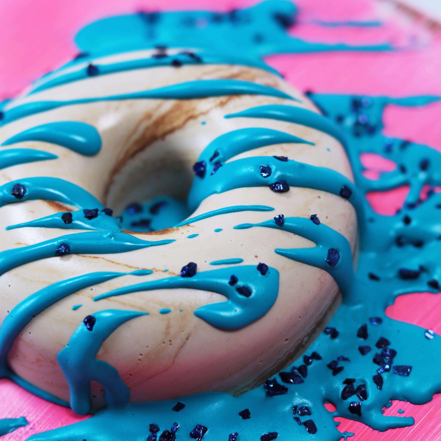 15×15×6 DonART pink schlumpf Massivholz