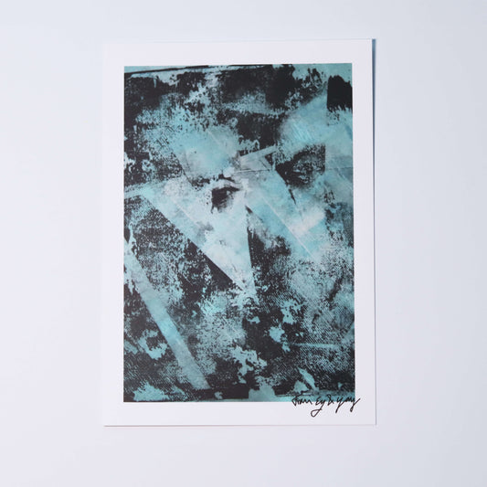 Eye contact Kunstdruck